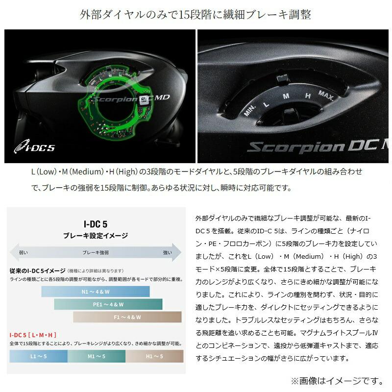 シマノ 【2026年6月発売予定】 26スコーピオンDC MD 200XG RIGHTの画像