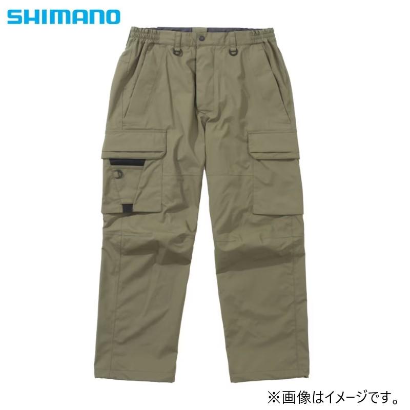 シマノ 【在庫限り特価】 RA-024Y ESレインパンツ03 M ダークカーキの画像