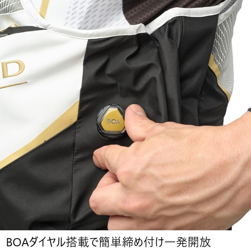 シマノ（SHIMANO） VE-560Y リミテッドプロ2WAYベスト 2XL ホワイト