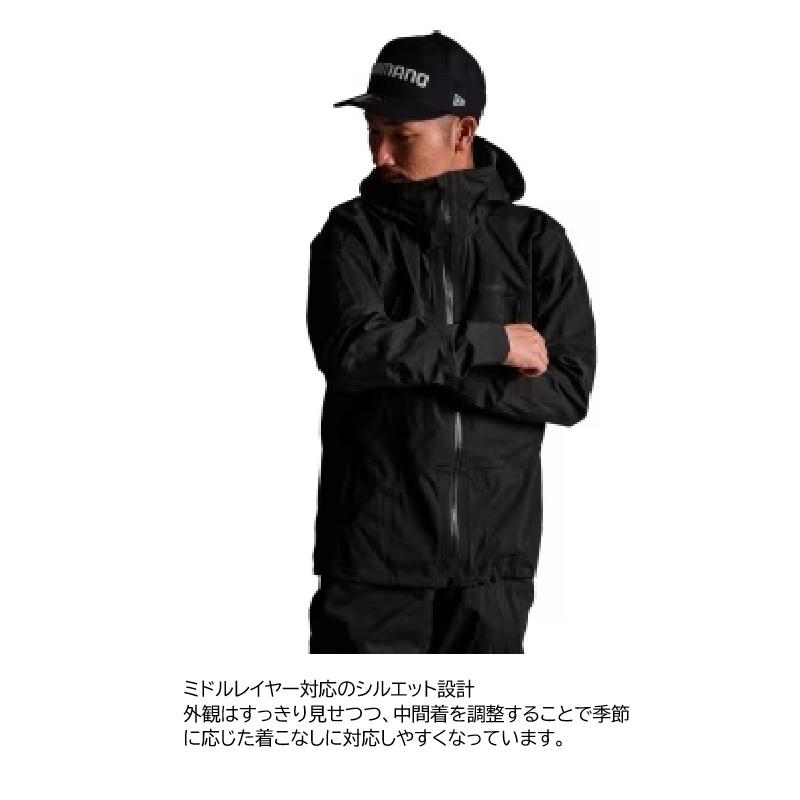 シマノ（SHIMANO） RA-021Z GTX-ST アングラーズシェル プロジャケット