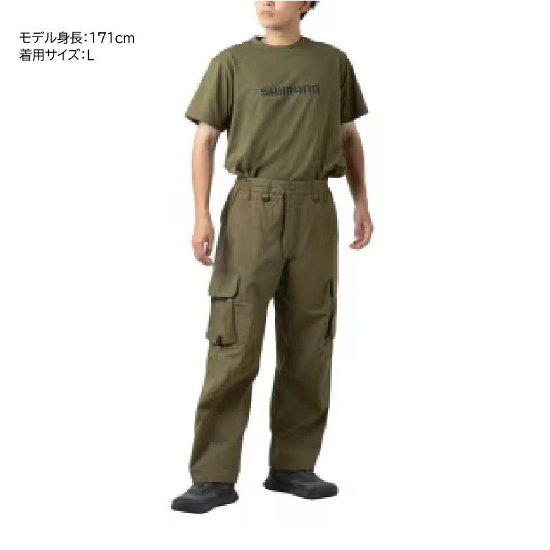 シマノ（SHIMANO） RA-024Z ESレインパンツ 03 チャコール XL / レイン