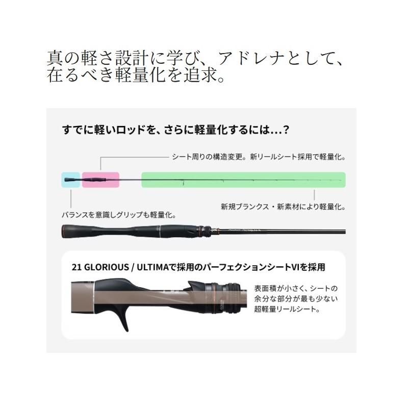 シマノ（SHIMANO） 24 ポイズン アドレナ 2610ML-S 【大型商品