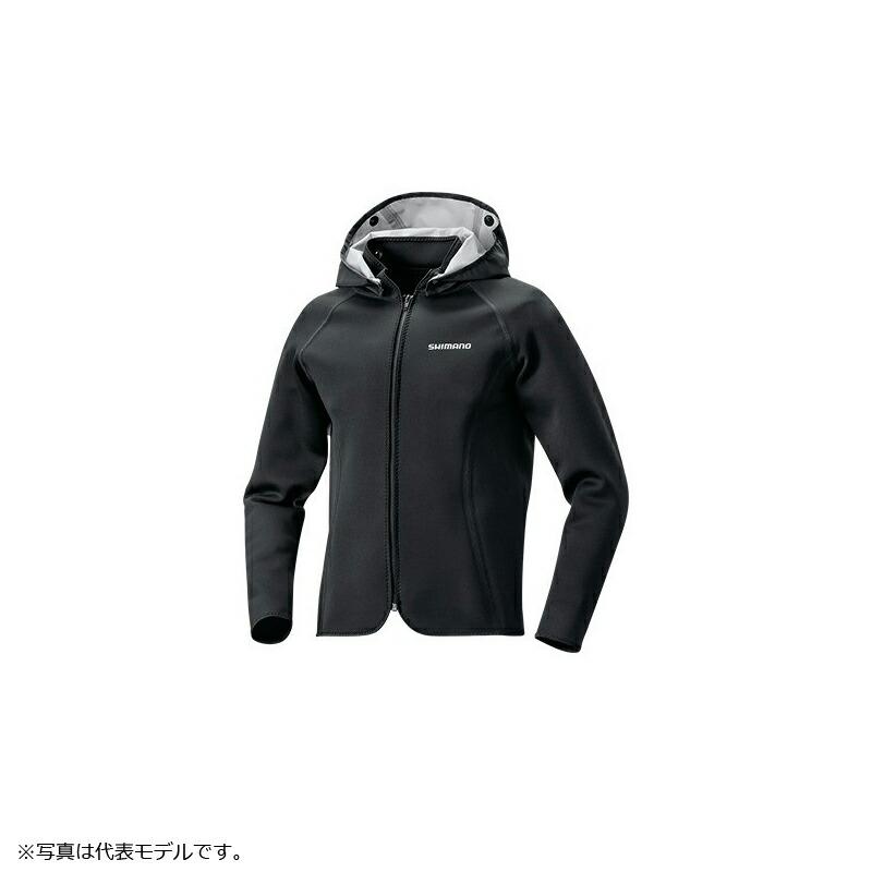 シマノ（SHIMANO） WJ-086T CRジャケット L ブラック : つり具のBunBun