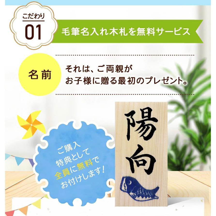 大阪長生堂 鯉のぼり 室内 スヌーピー＆ウッドストック鯉のぼり 毛筆名