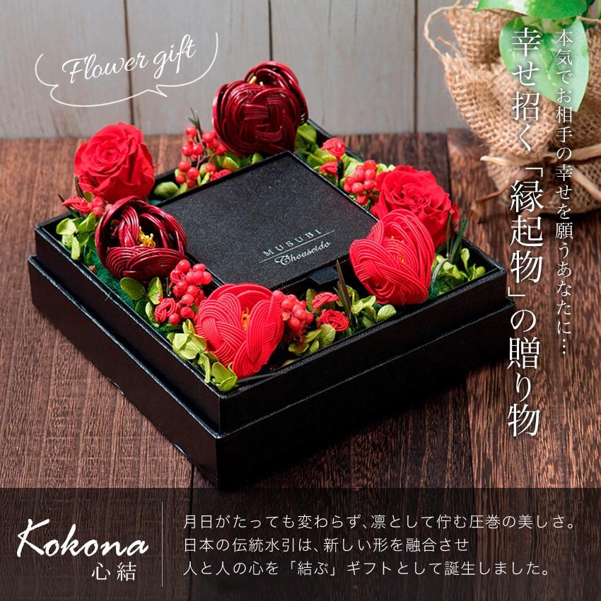 水引でできたフラワーボックス 心結 ここな 送料無料 誕生日 母の日 花 ギフト フラワーアレンジメント プリザーブドフラワー アレンジメントフラワー B Mzfbxap 1 長生堂 通販 Yahoo ショッピング