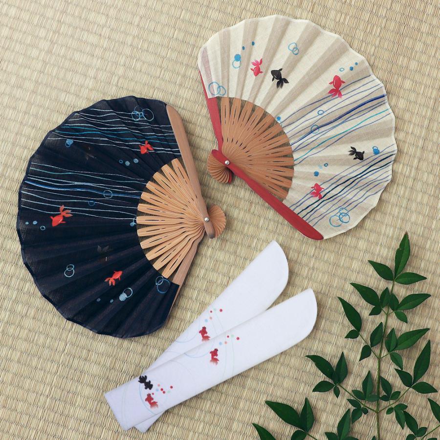 扇子 おしゃれ 涼ゆら 女性用 レディース 扇子 おしゃれ 扇子 おしゃれ袋 セット メール便なら 送料無料 紙箱入り 名入れ のし紙 代筆 無料 扇子 Eyar1064 結納屋 長生堂 ヤフーショッピング店 通販 Yahoo ショッピング