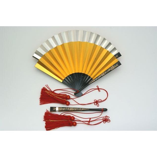 金銀蒔絵房付扇子 新婦様用 結納や儀式の正式な挨拶に 扇子 儀式扇子 祝儀扇子 結納 Gise 16 長生堂 通販 Yahoo ショッピング