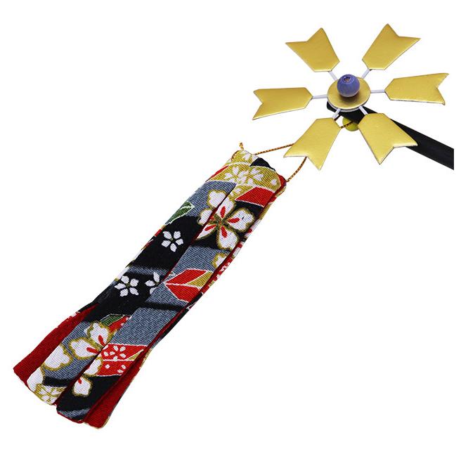 大阪長生堂 五月人形 道具 スタンド染め 鯉のぼり 吹流しセット