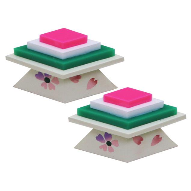 大阪長生堂 雛人形 ひな人形 小道具 お膳揃い アイボリー .お膳揃い