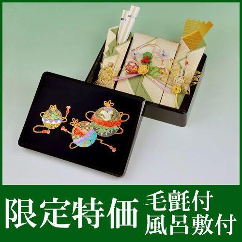 大阪長生堂 略式 結納 手渡しタイプの簡単結納 送料無料 高岡塗文庫 風 