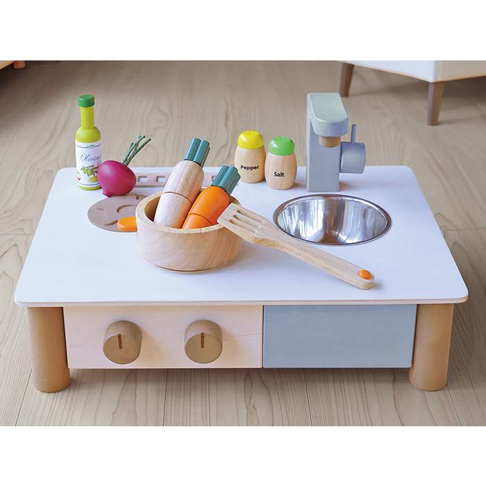 エド・インター（Ed・Inter） 日本製 ままごとキッチン そらいろ