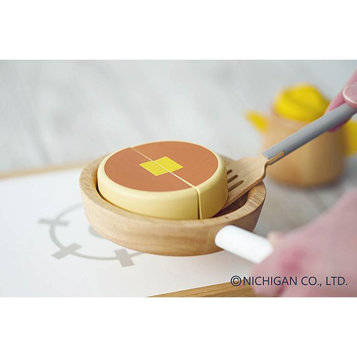 NICHIGAN（ニチガン） おままごとセット木製 ままごと 木のおもちゃ 3