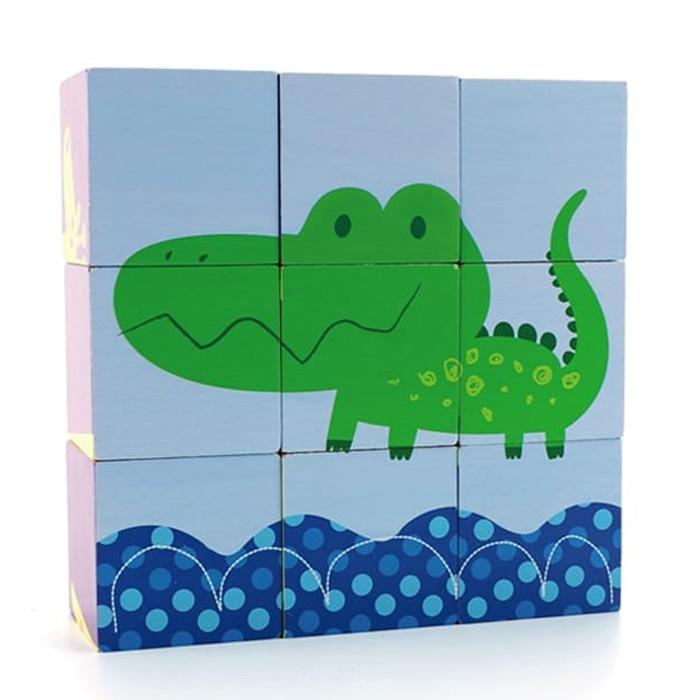 絵合わせパズル 知育玩具 1歳 木のおもちゃ 積木 つみき 積み木 木製