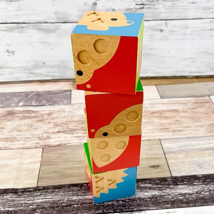 DJECO（ジェコ） 絵合わせパズル 知育玩具 2歳 木のおもちゃ 積木