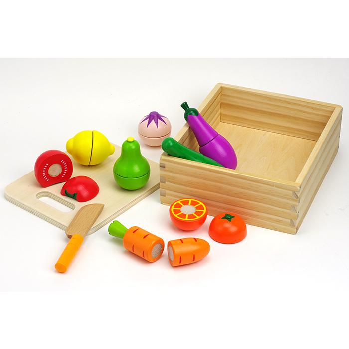 Hape（ハペ） おままごとセット 食材 木製 切れる ままごと マジック