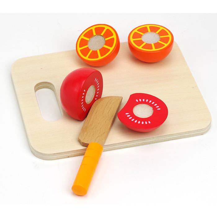 Hape（ハペ） おままごとセット 食材 野菜 木製 切れる マジックテープ