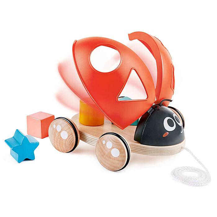 Hape（ハペ） 型はめパズル 知育玩具 1歳 木製 木のおもちゃ 子ども