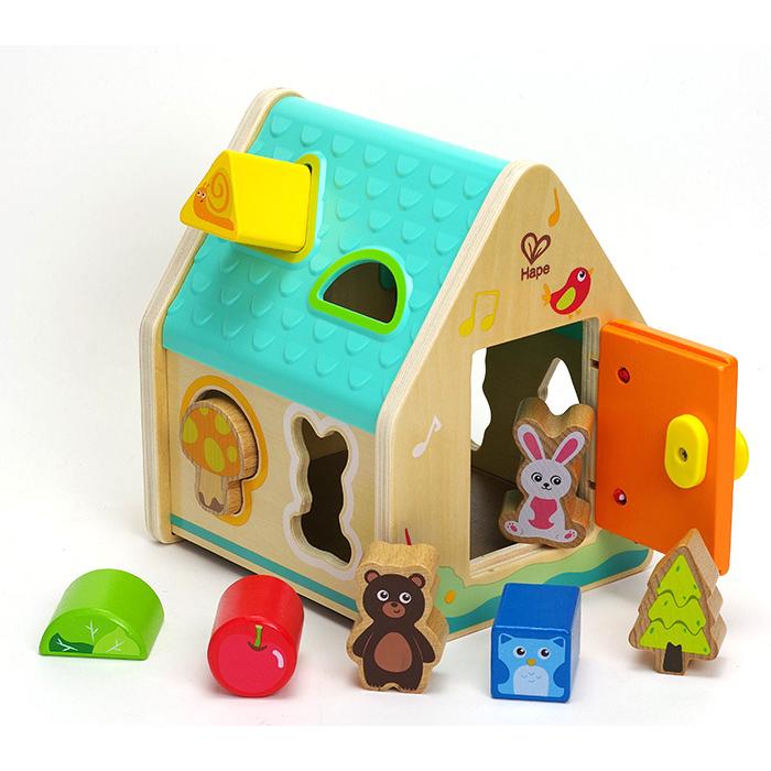 ハペ/知育玩具 Hape（ハペ） 型はめパズル 知育玩具 2歳 木製 木のおもちゃ 子ども