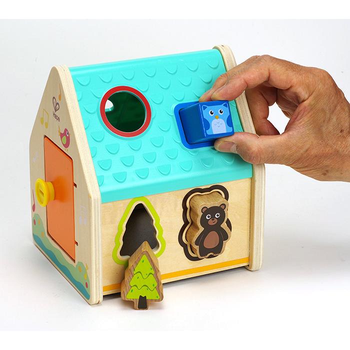 Hape（ハペ） 型はめパズル 知育玩具 2歳 木製 木のおもちゃ 子ども
