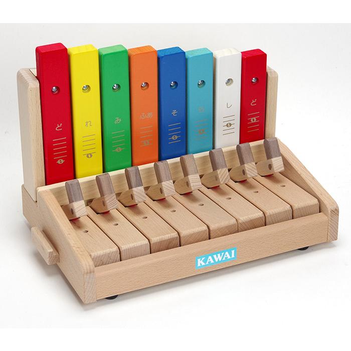 KAWAI 音の出るおもちゃ 日本製 河合楽器 ピアノ 木のおもちゃ 木琴