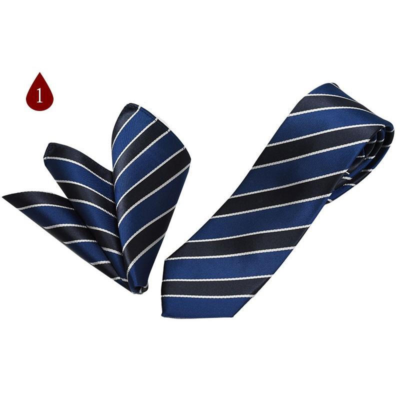 VAGHEZZA ネクタイ おしゃれ ナロータイ ポケットチーフ セット