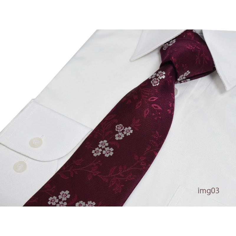 【極美品✨】フランコバッシ ネクタイ グレー 花柄 ジャガード 肉厚生地 シルク 極美品✨】フランコバッシ ネクタイ グレー 花柄 ジャガード 肉