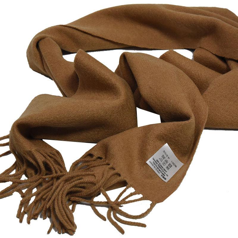 マフラー カシミヤ メンズ 無地 ユニセックス レディース ボルドー 黒 グレー ネイビー キャメル 送料無料 昇進祝 誕生日 クリスマス プレゼント Mf Cash5 0 Style Cravat ヤフー店 通販 Yahoo ショッピング