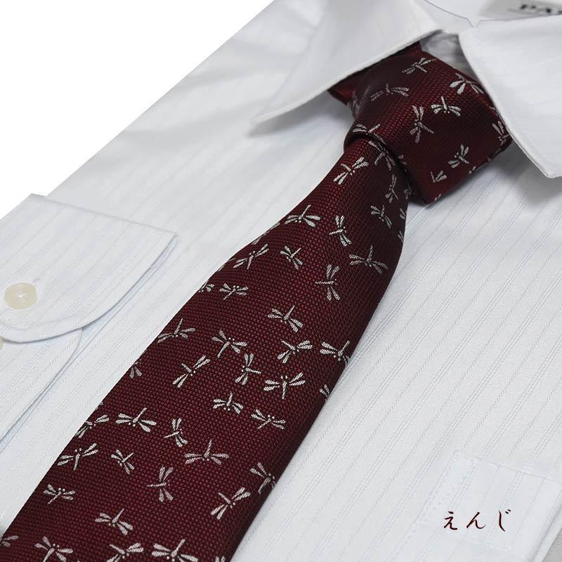 ネクタイ 高級 西陣織 日本製 源氏物語 蜻蛉 かげろう シルク100