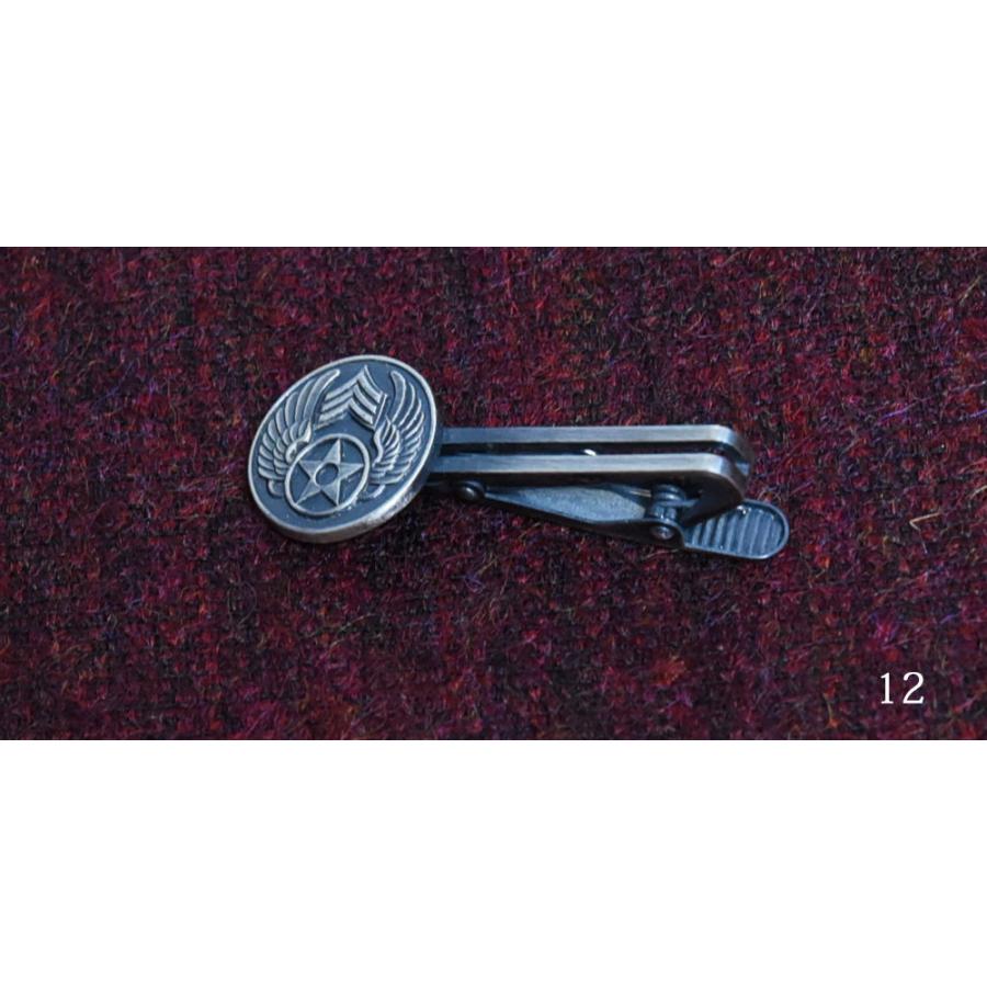 ネクタイピン おしゃれ コイン ユニーク タイバー 日本製 シルバー