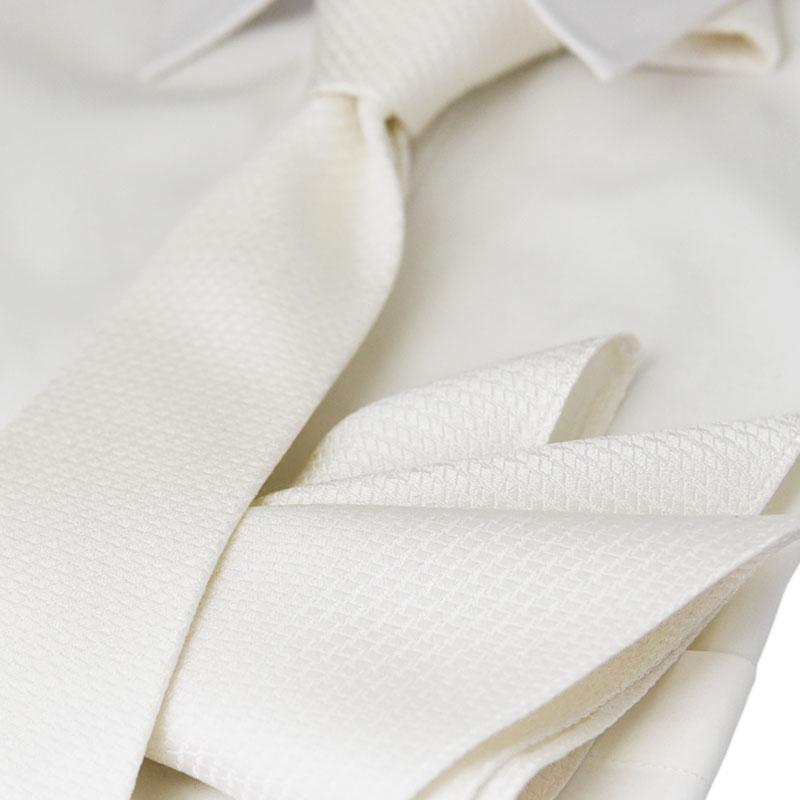 0-STYLE.cravat（ゼロスタイルクラバット） ネクタイ 結婚式 シルク 白