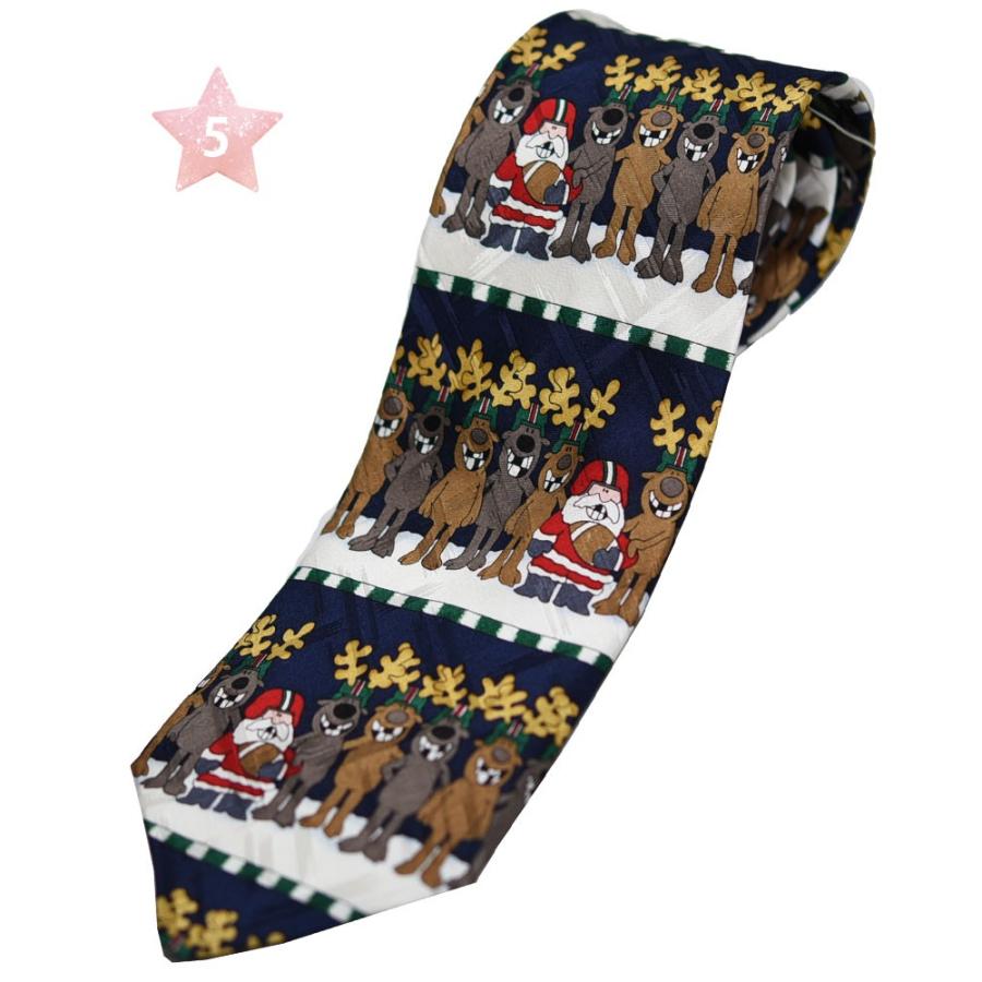 キャラクター ネクタイ 12本セット サンタクロース クリスマス