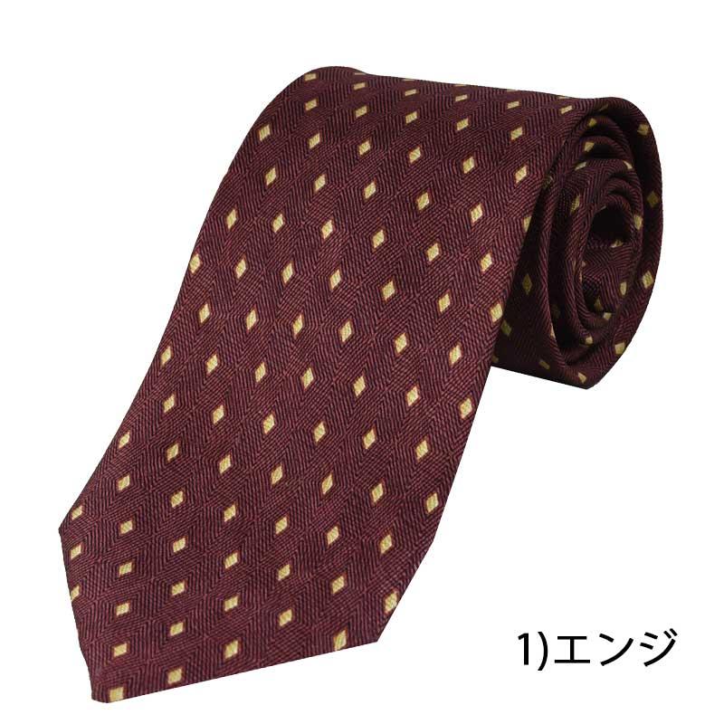 ネクタイ シルク プリント ブランド おしゃれ 日本製 由樹衣（YUKIE