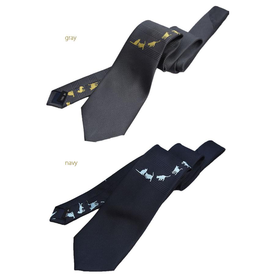 お*む様 【新品未使用】マリネッラ ネクタイ 猫 高級　上質　シルク　100周年 新品未使用】マリネッラ ネクタイ 猫 高級 上質 シルク 100周年記念箱