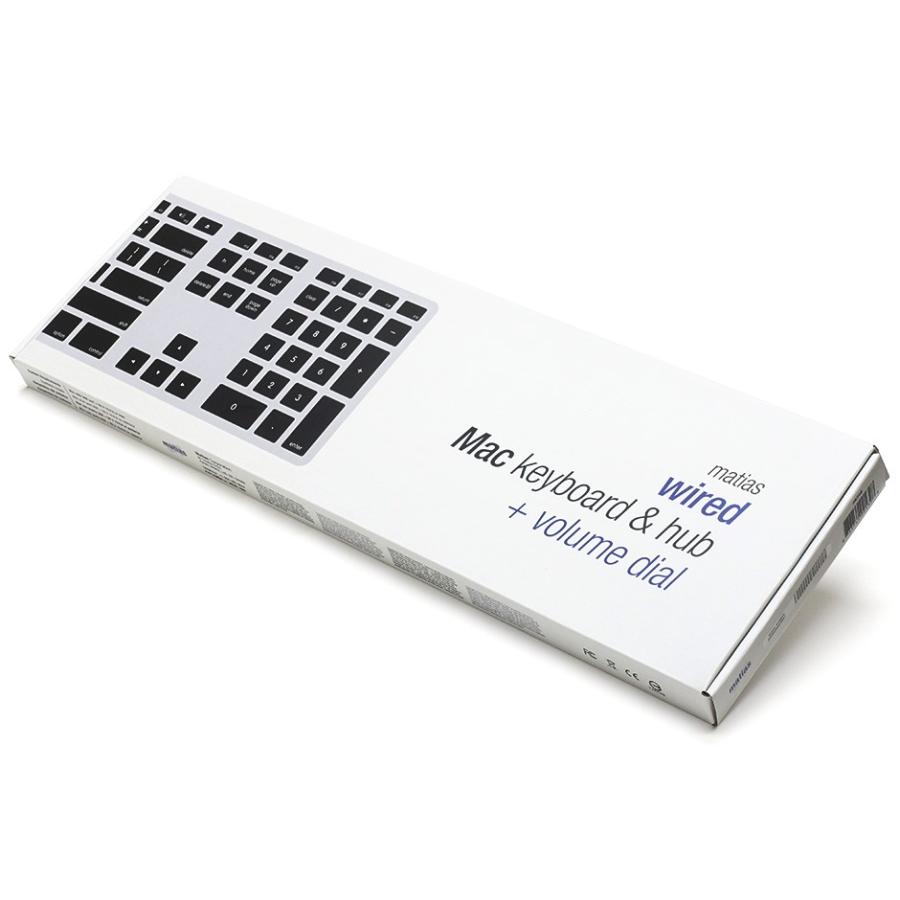 Matias Wired keyboard for Mac - Silver/Black 英語配列 FK316｜y-diatec｜06