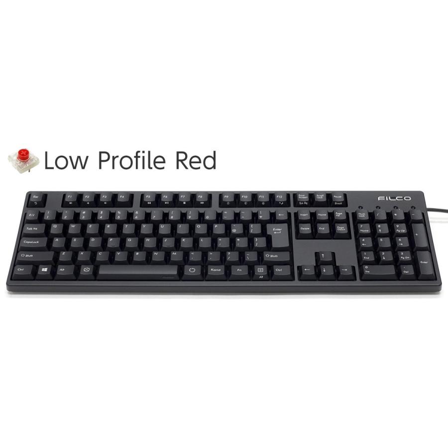 Majestouch Stingray FILCO LowProfile赤軸 フルサイズ 108キー 日本語
