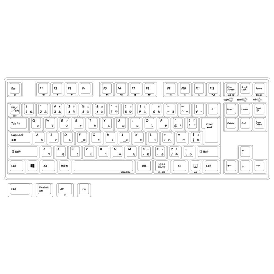 Filco Majestouch Stingray Lowprofile赤軸 テンキーレス 日本語かなあり Fkbs91xmrl Jb ダイヤテックオンラインyahoo 店 通販 Yahoo ショッピング