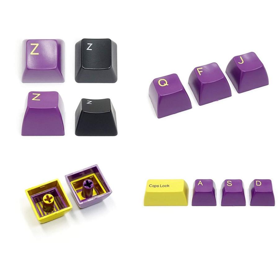 Filco Majestouch専用104英語配列 2色成型カスタムキーキャップセット黄 紫 Spkcs104y P2 ダイヤテックオンラインyahoo 店 通販 Yahoo ショッピング