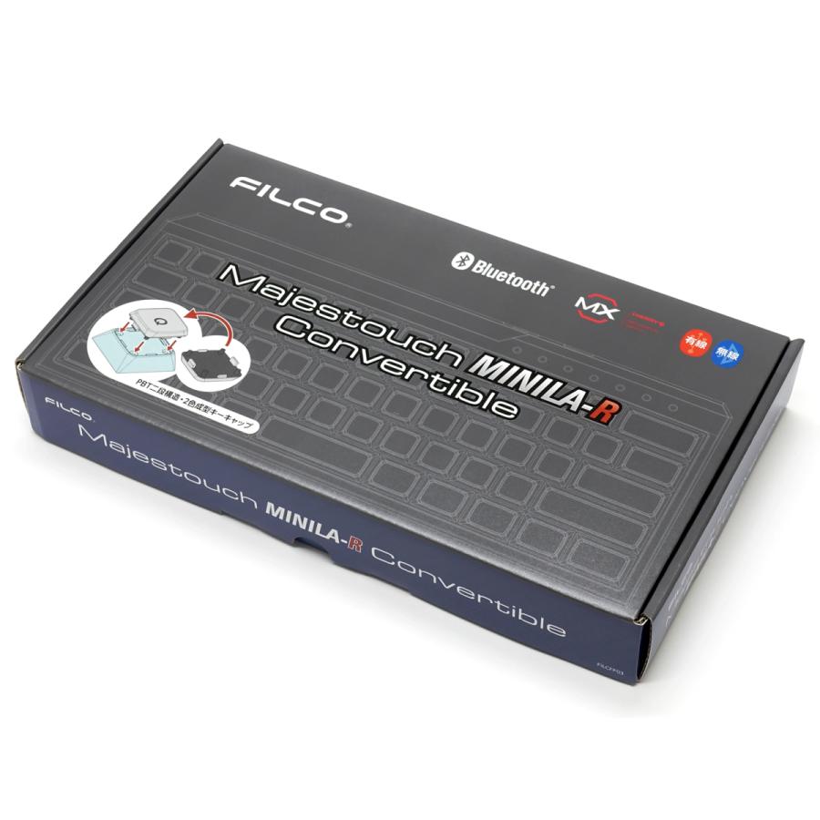 FILCO FILCO Majestouch MINILA-R Convertible Matte Black CherryMX茶