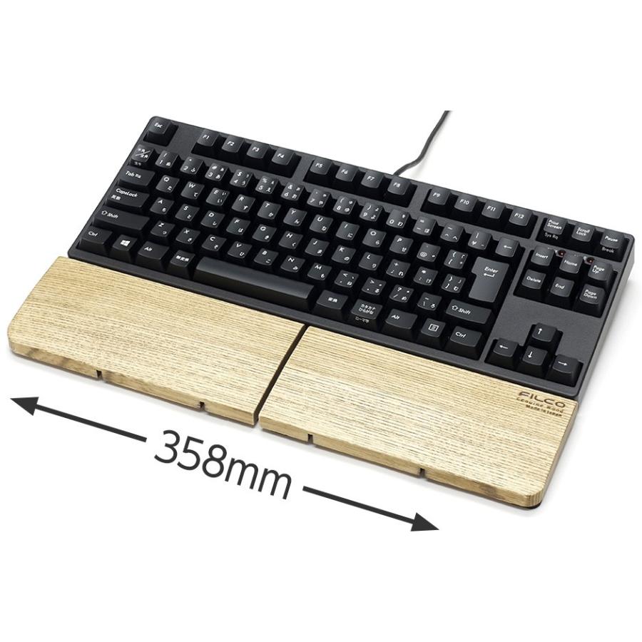 FILCO FILCO Genuine Wood Wrist Rest M size 分離型(2分割) : ダイヤ