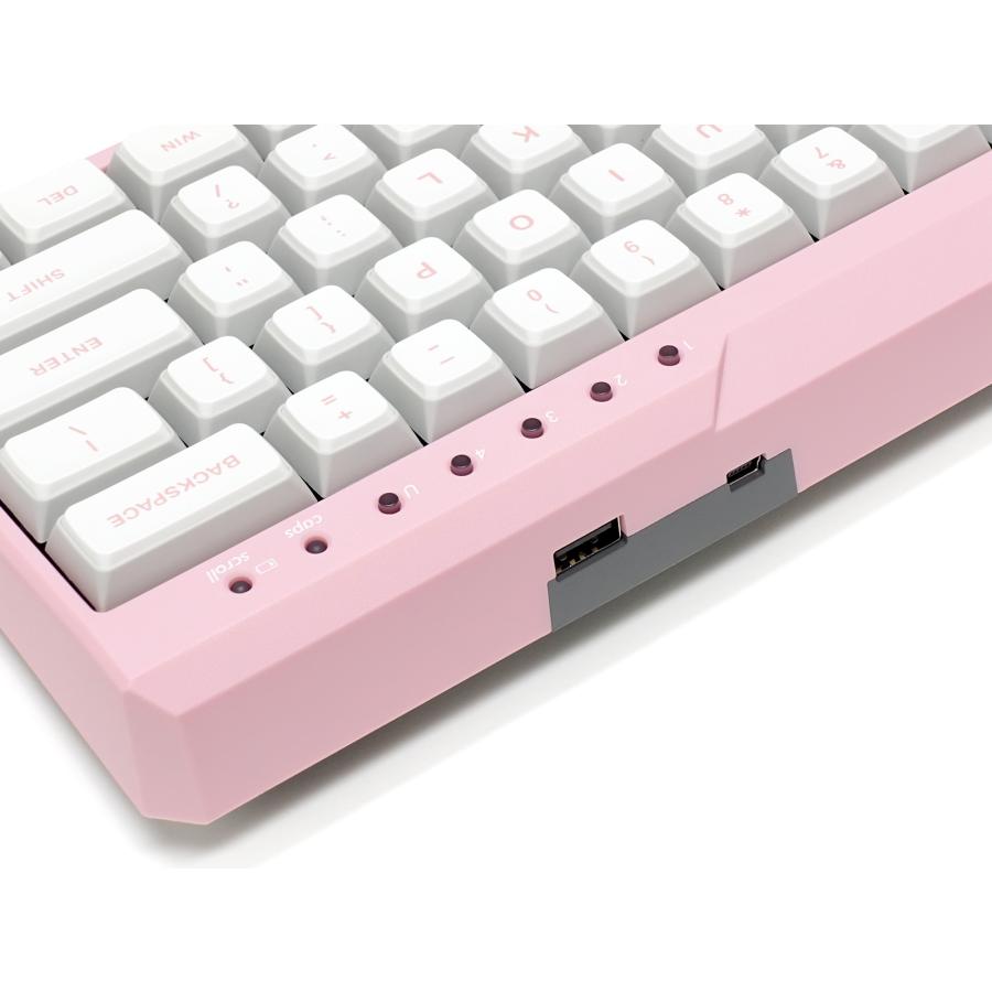 FILCO Majestouch MINILA-R Convertible イチゴ 赤軸 英語配列 ピンクフレーム 白キーキャップ｜y-diatec｜13