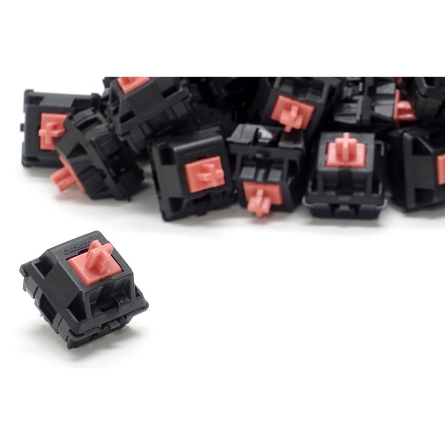 新CHERRY MX2A SILENT REDキースイッチ 静音赤軸 50個セット ドイツ製