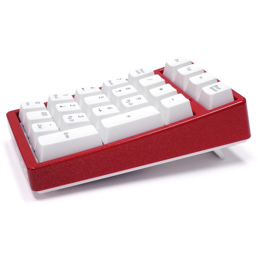 FILCO Majestouch TenKeyPad 2 Professional使用 テンキー工房 越前漆塗りモデル 赤金砂子塗り Cherry MX CHERRY MX SILENT軸 ホワイト｜y-diatec｜04