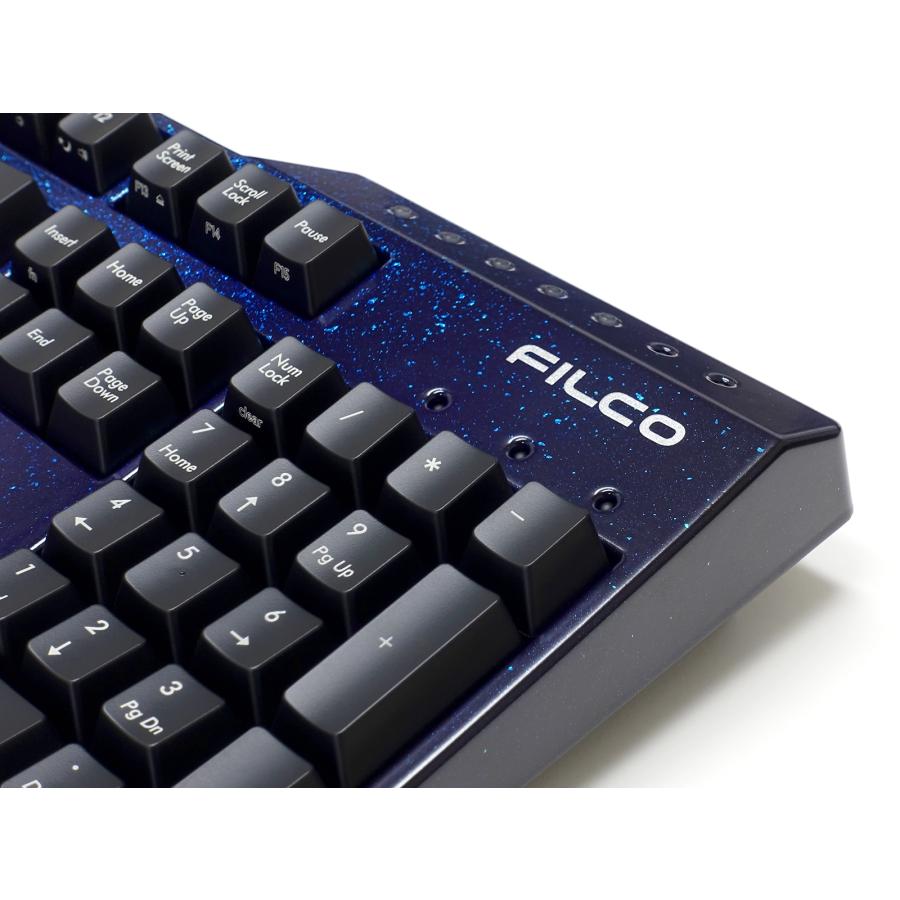 FILCO Majestouch Convertible 3 漆銀河青モデル 静音赤軸 フルサイズ 英語配列 104キー US ASCII Bluetooth無線＆USB有線両対応 DIPスイッチ｜y-diatec｜09