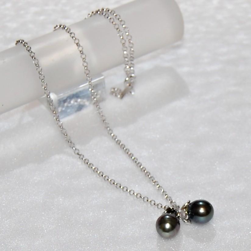 SV】南洋黒蝶真珠Wペンダント : 悠遊空間 - 通販 - Yahoo