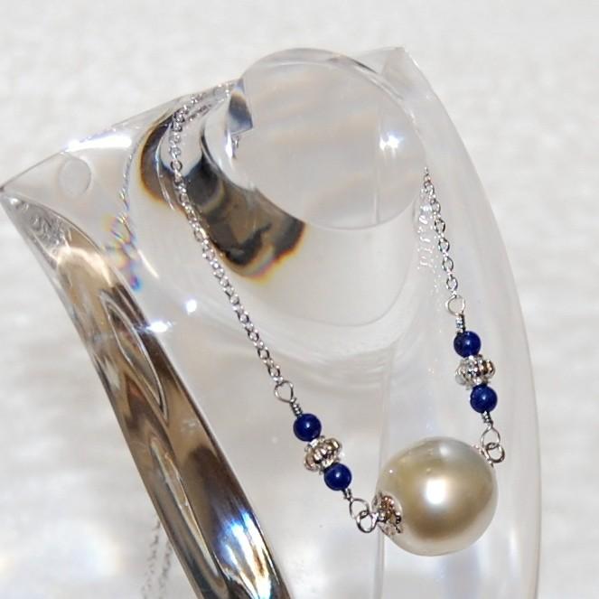 SV南洋真珠　ペンダント SV南洋白蝶真珠13mmデザインペンダント : 悠遊空間 - 通販