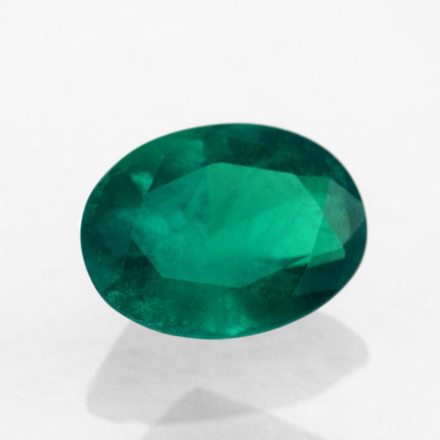 コロンビア産ムゾー鉱山エメラルド1.47ct (中央宝石研究所宝石鑑別書付 