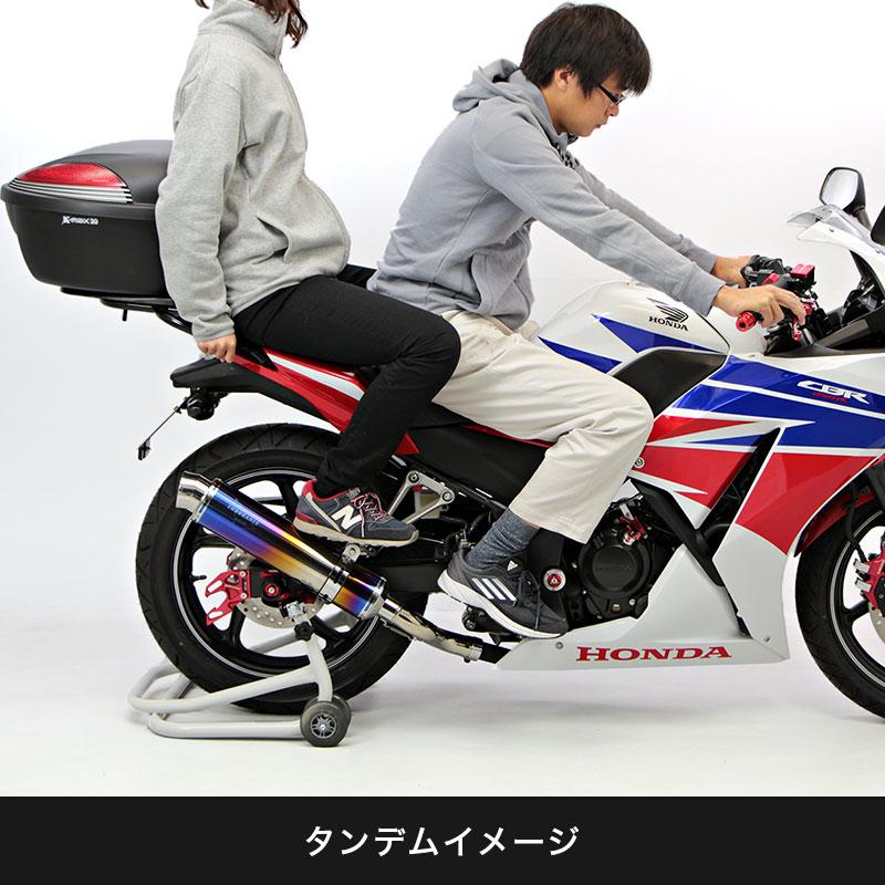 エンデュランス タンデムグリップ付きリアキャリア CBR250R CBR125R（'13） CBR250R CB250F タンデムグリップ付きリアキャリア