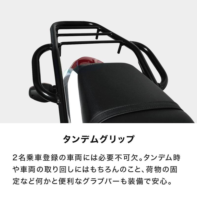 ENDURANCE（エンデュランス）VTR250('09.2月〜)/VTR250-F タンデムグリップ 付き リア キャリア バイク｜y-endurance｜14