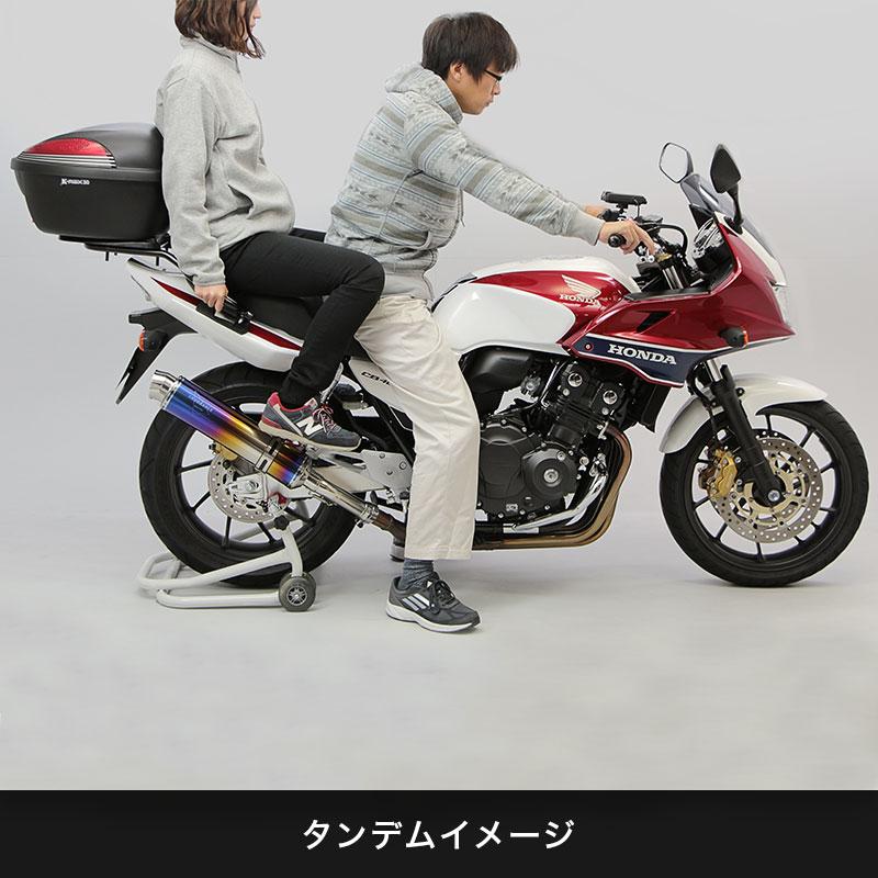 ENDURANCE（エンデュランス）CB400SF/SB('14.3〜) タンデムグリップ 付き リア キャリア(ブラック)  バイク｜y-endurance｜07