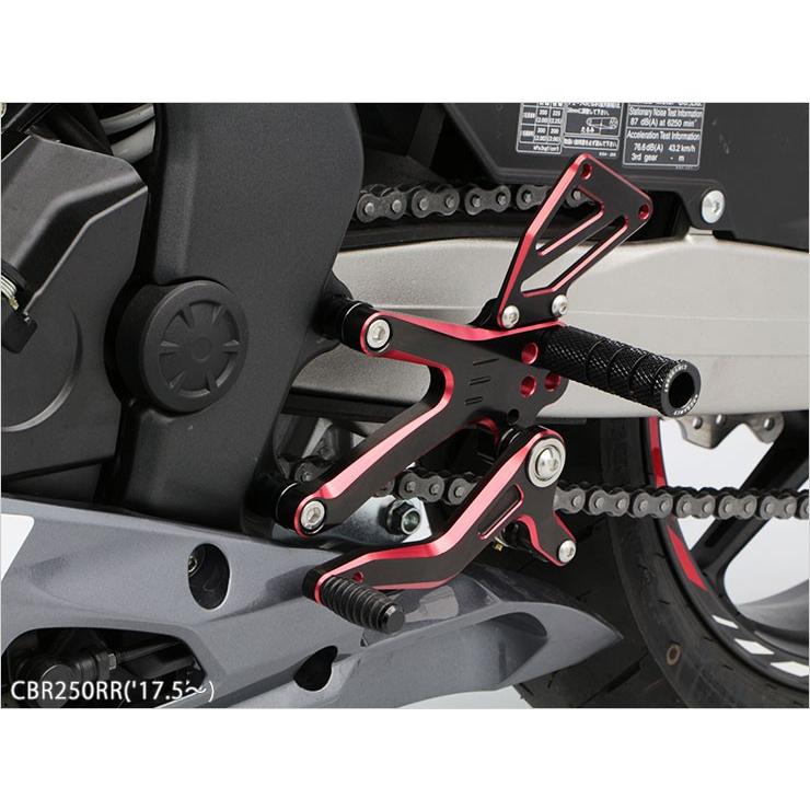 Cbr250rr 17 5 バックステップ キット ブラック ゴールド バイク Eh650k64a3 エンデュランスyahoo 店 通販 Yahoo ショッピング